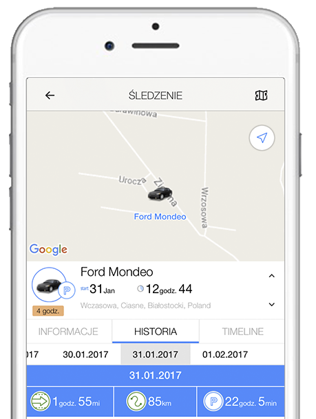Mobilna aplikacja Wialon Hosting 